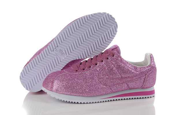 Nike Cortez 2013 Chaussures Femme Leather Chaussures Nike Cortez Blight Pink